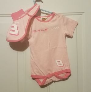 Winners circle 6-9mo Earnhardt Jr onesie